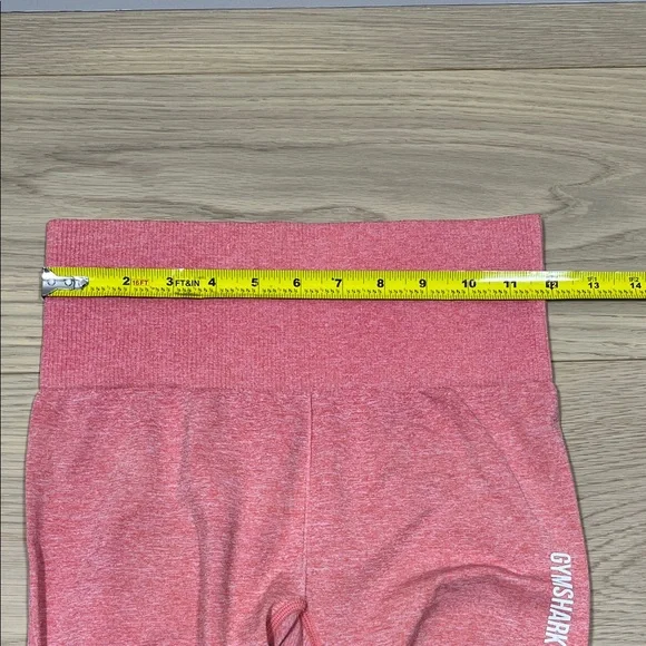Gymshark Seamless Leggings Women's Size Small Ombre Pink /Orange - Picture 4 of 10